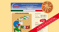 Desktop Screenshot of pizzerialuna.de